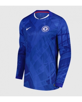 Chelsea Maglia Gara Casa Repliche 2025-26 Maniche Lunghe Chelsea Maglia Gara Casa Repliche 2025-26 Maniche Lunghe